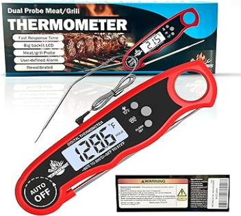 Meat Thermometer for Cooking and Grilling | Instant-Read Food Thermometer