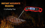 Meat Thermometer for Cooking and Grilling | Instant-Read Food Thermometer